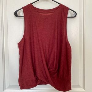NEW Old Navy Active Twist-Hem Cropped Tank Top